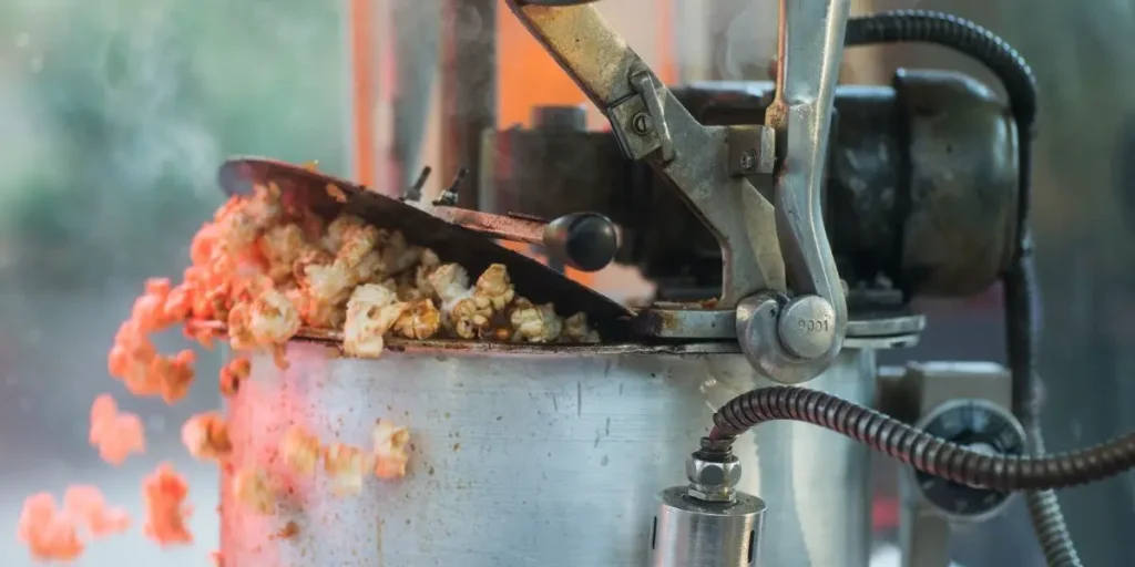 how to use a popcorn machine