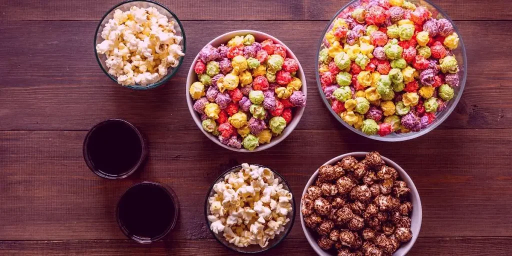 chocolate flavored popcorn