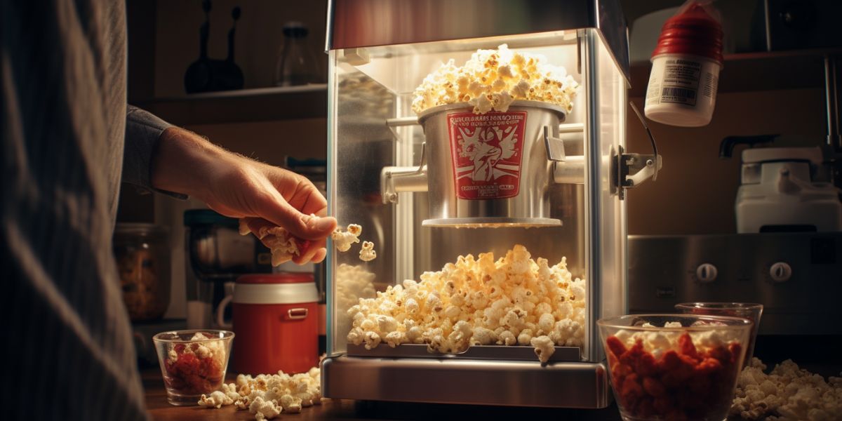how to add flavor to popcorn machine