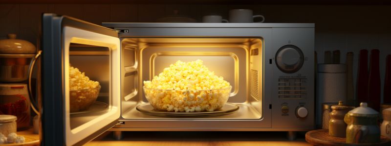 microwave popcorn calories