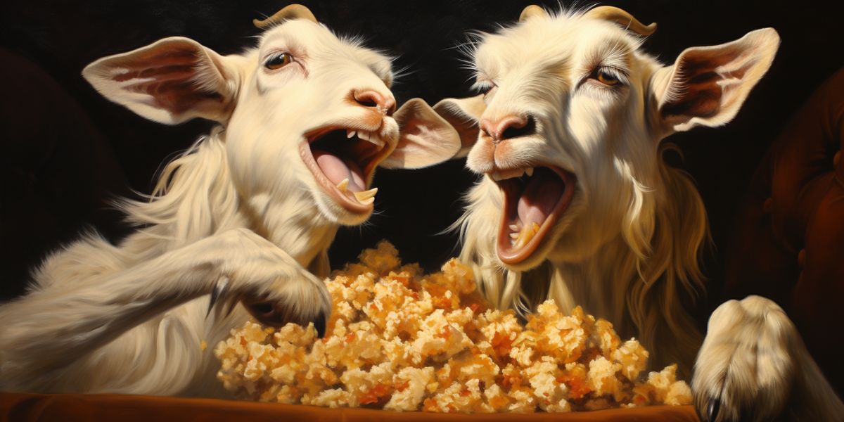 can goats eat popcorn