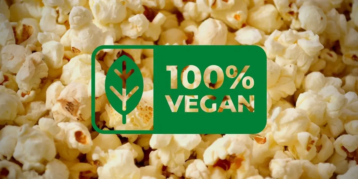 is popcorn vegan
