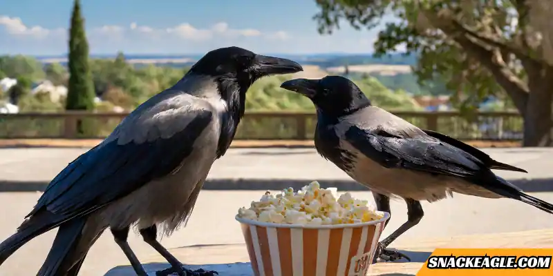 Can Crows Eat Popcorn?